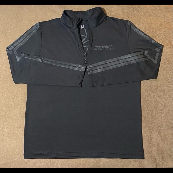 Men’s Spyder Paramount Zip T-Neck XL Black Ebony - Picture 8 of 8